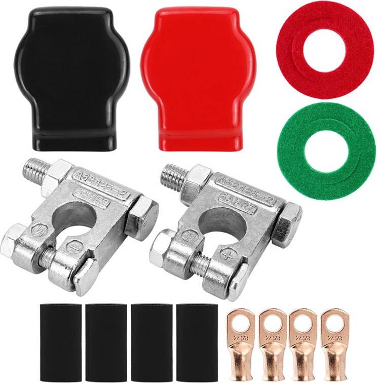 Negative sleeves Typecat Car Battery Terminal Clamp Kit