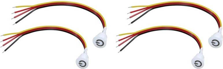 Typecat 4Pcs Touch Dimmer Sensor for LED Light