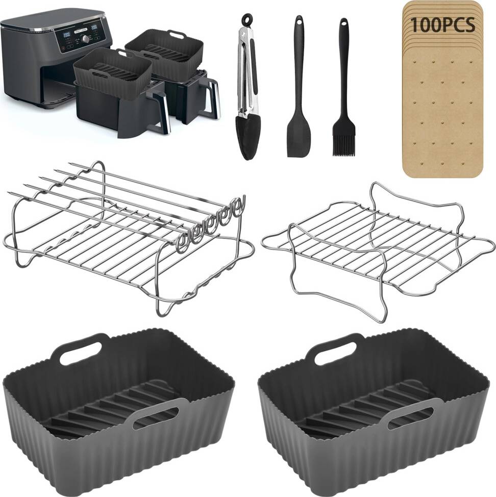 Ninja air fryer af451uk MAGEDON Ninja Air Fryer Rack 2Pcs
