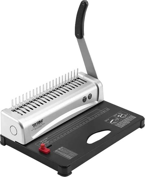 OEM Machine à Reliure 21 Trous Rouge