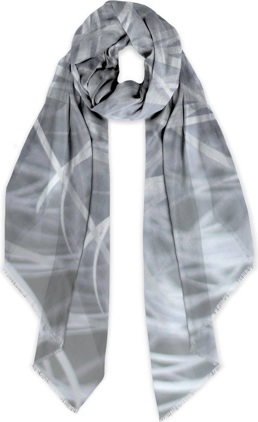 White paper background Vida Modal Scarf White Paper Background 2 Printed Pattern