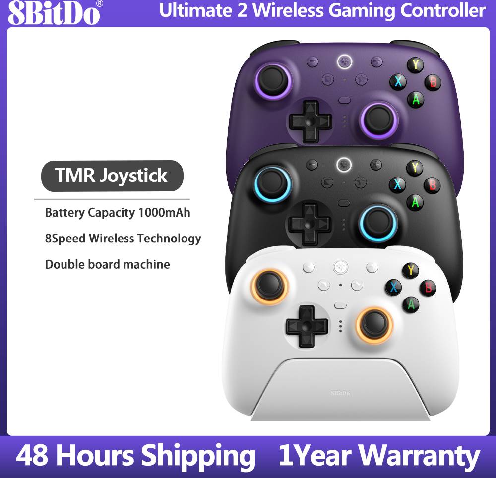 8Bitdo Ultimate 2 Wireless Controller Bluetooth USB 2.4G