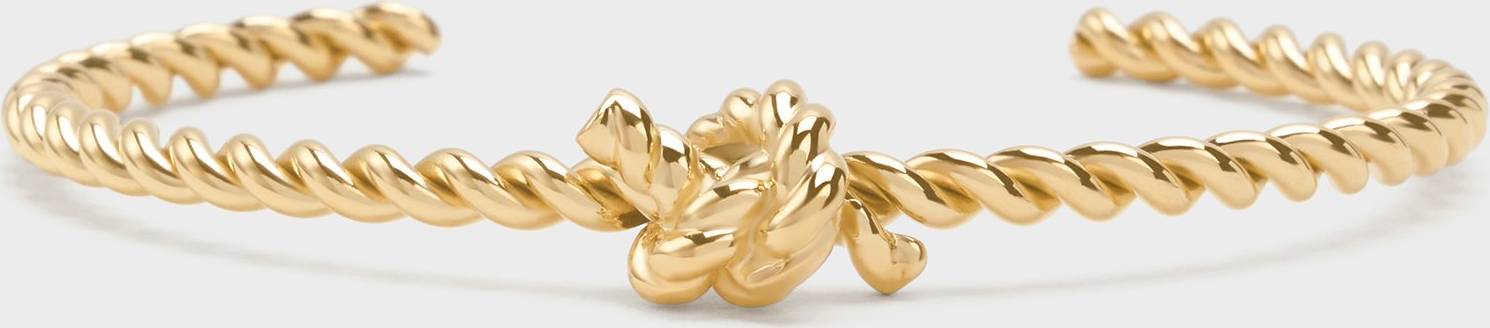 Charles & Keith Sable Rope Knot Cuff Bangle