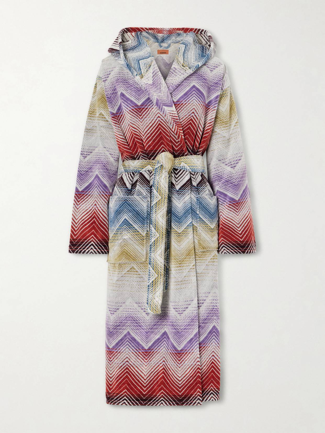 Missoni Home Marea Striped Cotton Terry Robe - Multi