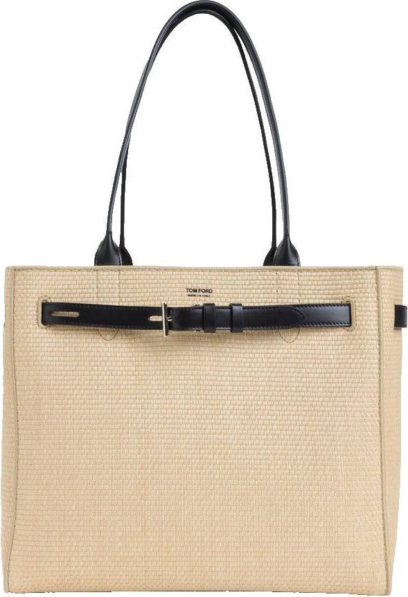 Tom Ford Raffia Tote Bag - Multicolor
