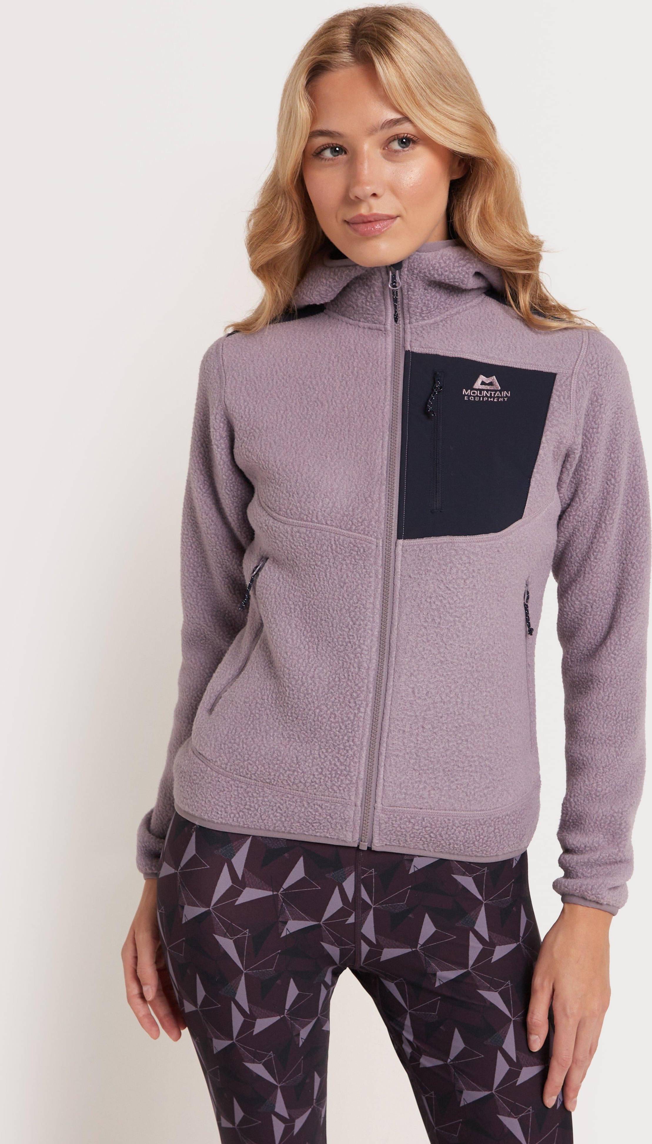 Highpile Hooded Jacket Fleecejacka - Rosa