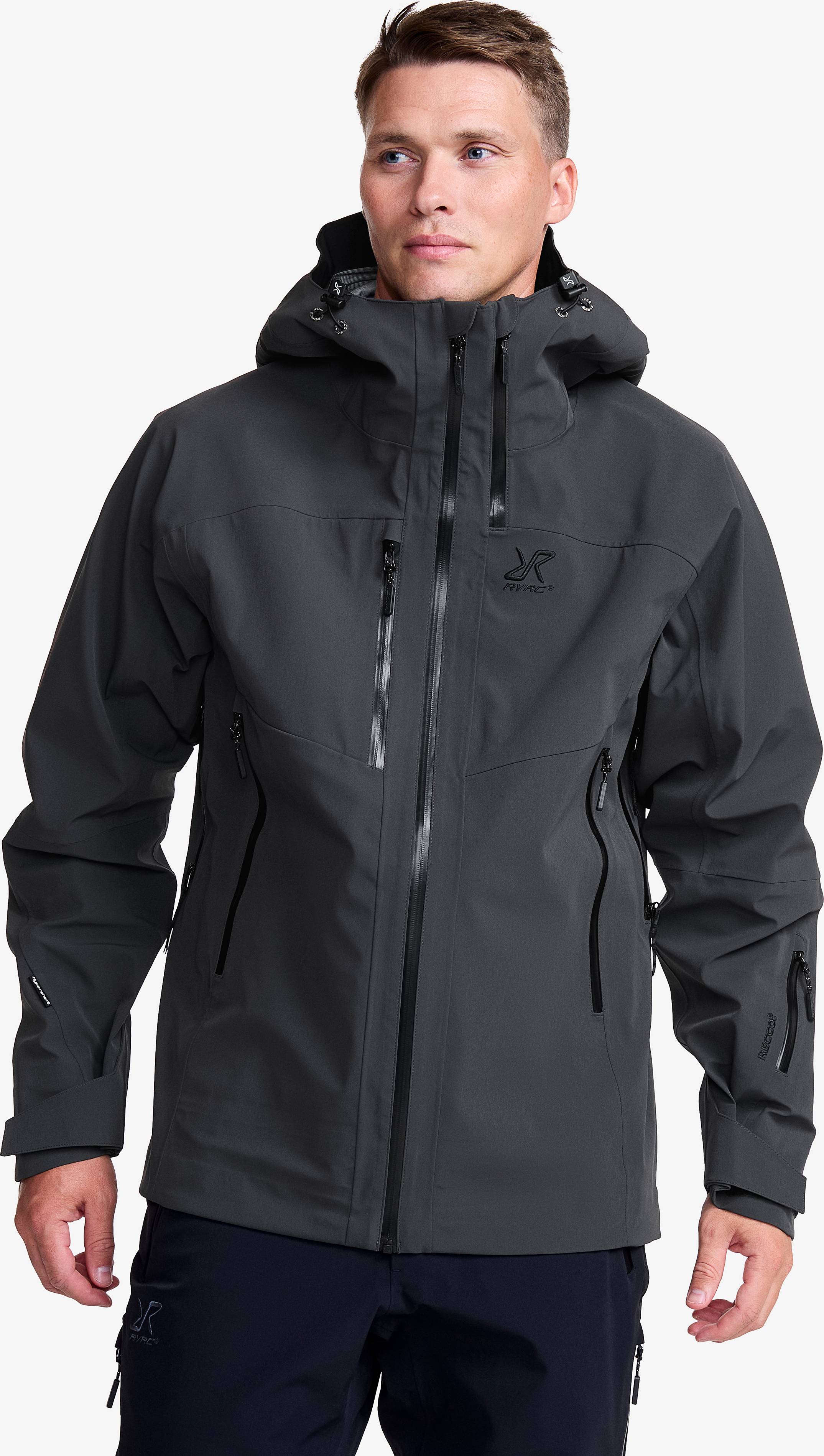 RevolutionRace Cyclone 3L Shell Jacket - Anthracite