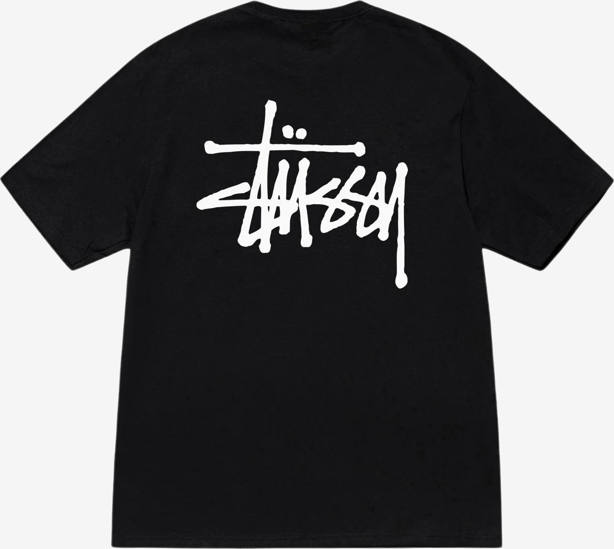 Stüssy t shirt Stussy Basic Tee - Sort