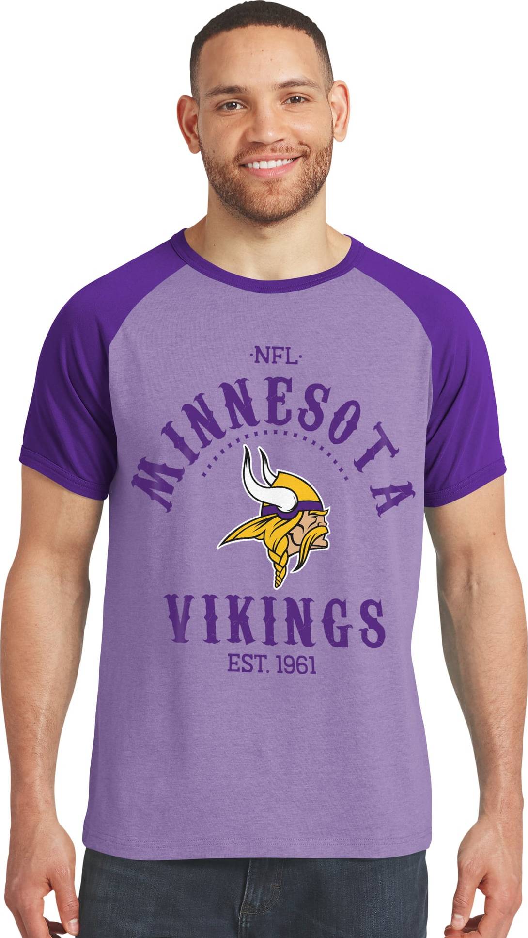 Fanatics Darius Rucker Collection Raglan T-Shirt - Purple
