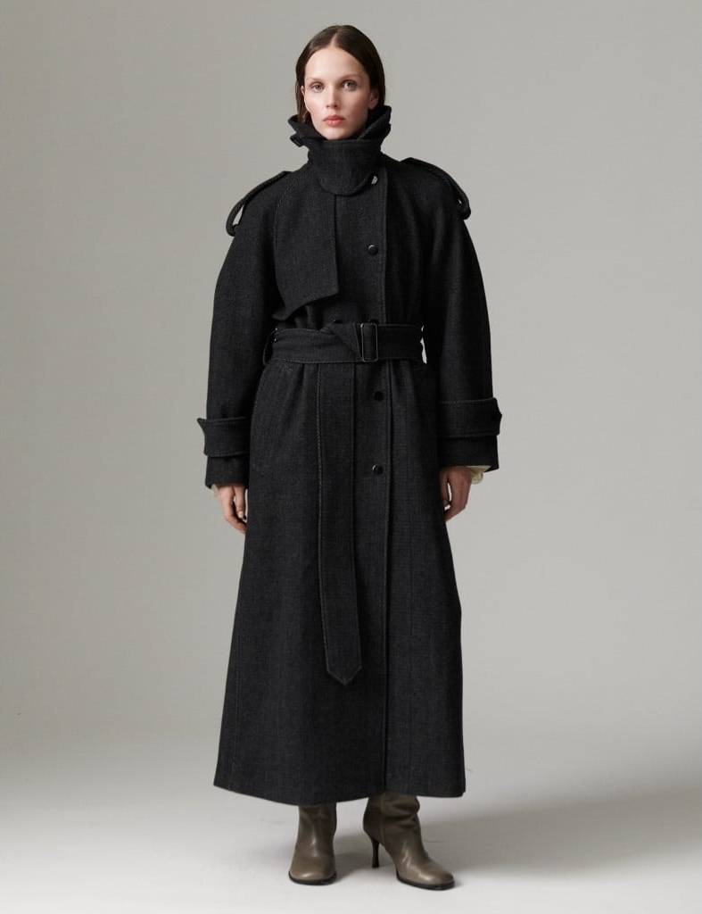 capthin Wool Structure Overgangsjakker Grey