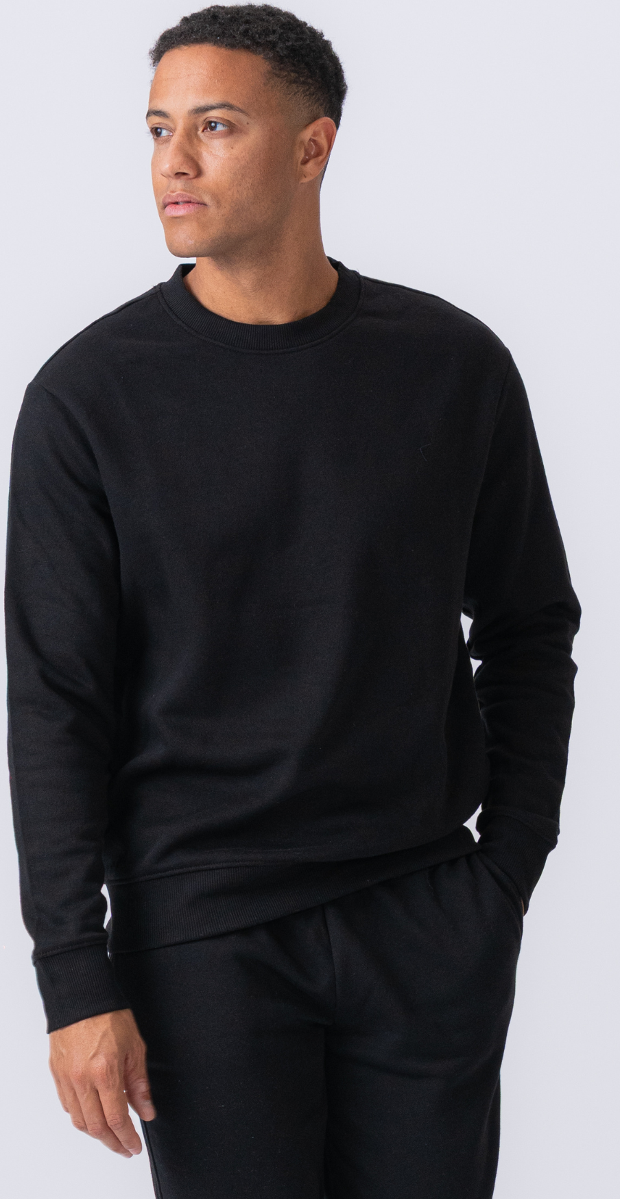 Pullover Sweatshirt - Sort