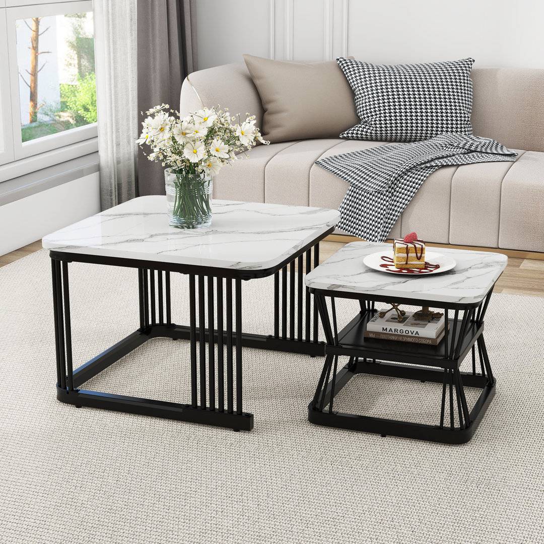 65cm Nesting Coffee Table Set