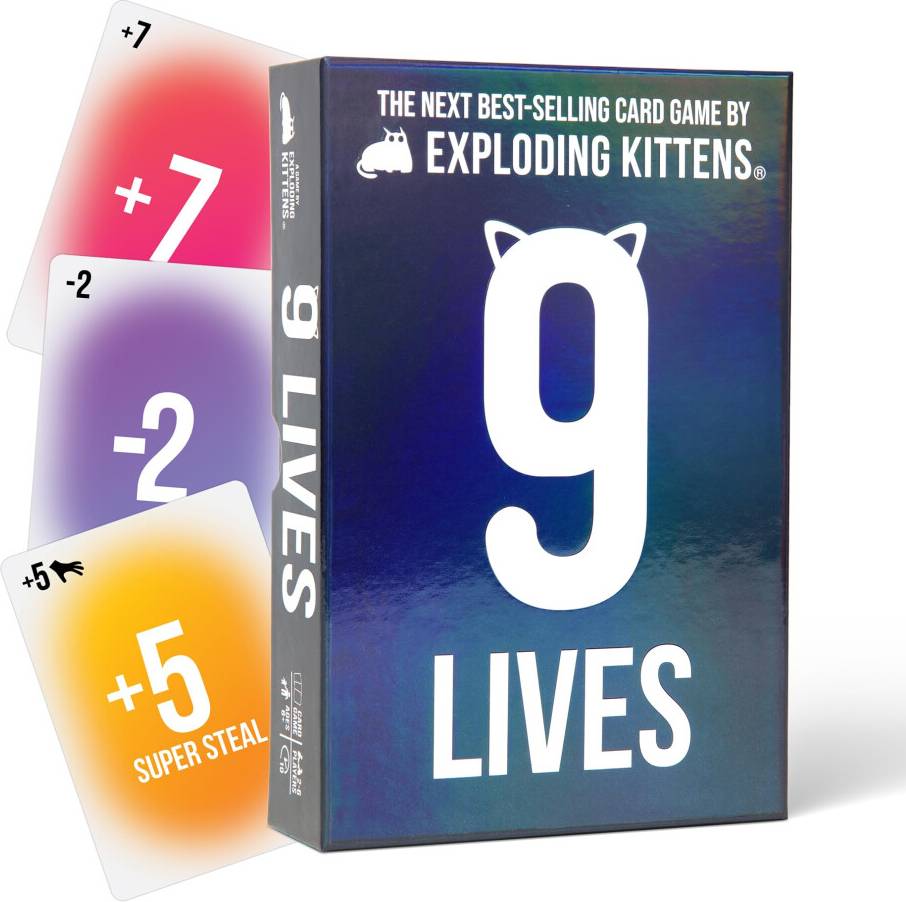 Exploding kittens Exploding Kittens 9 Lives Card Game