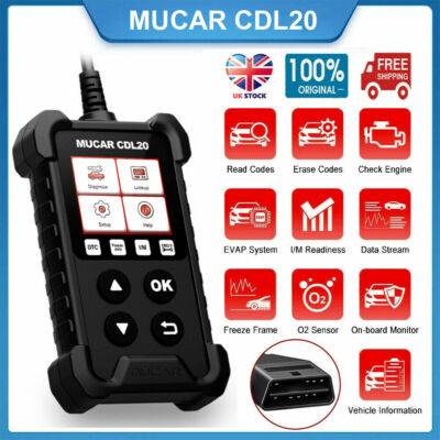 Cx5 Obd2 Obdii Fault Code Reset Reader Scanner