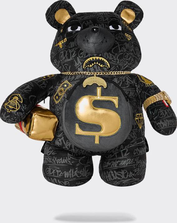 Sprayground Flo Rida Moneybear Rygsæk - Flerfarvet