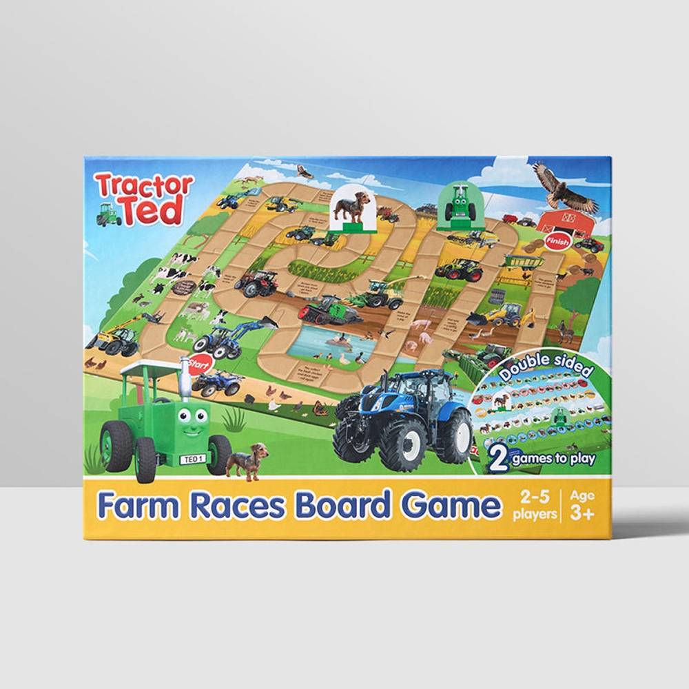 Tractor Ted Farm Races Board Game