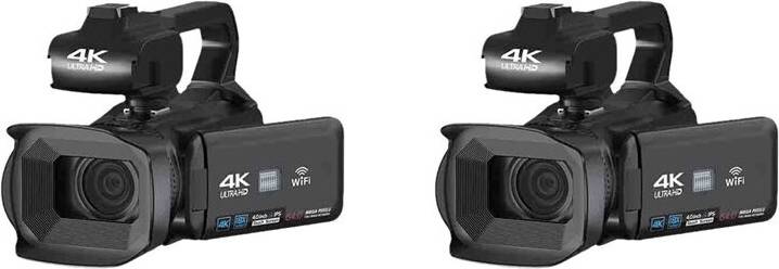 4K Video Recorder Camera 64MP