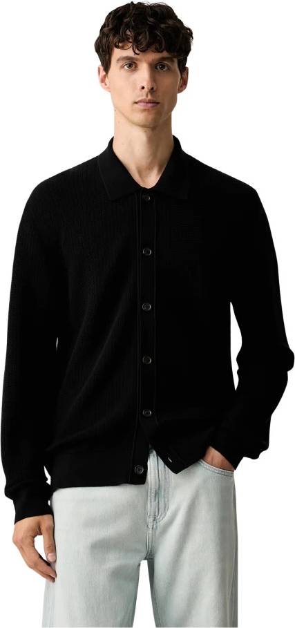 BOSS Cardigans Stickade Tröjor Herr
