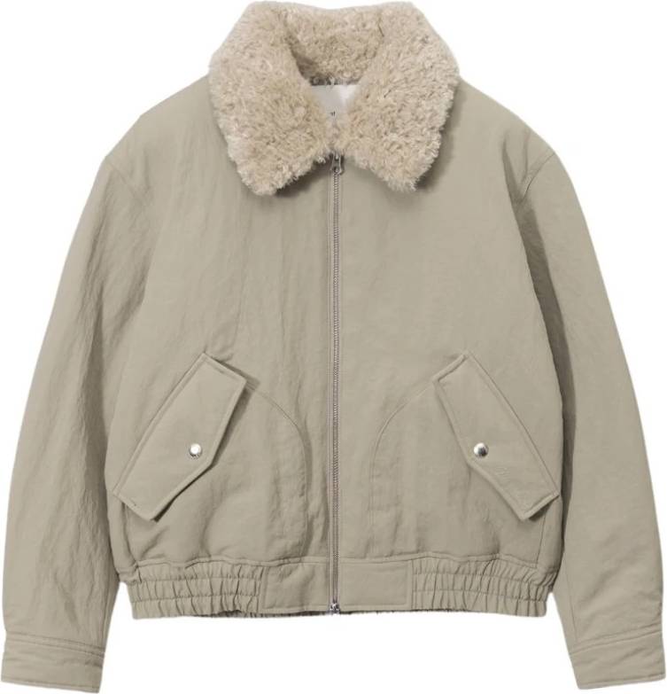 Padded Mininal Flight Jacket - Herr
