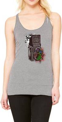 flex Camera Racerback Tank