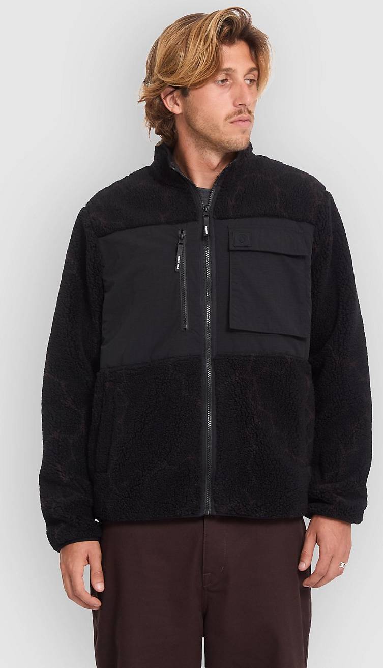 Volcom Storm Stone Fleecejacka Raisin