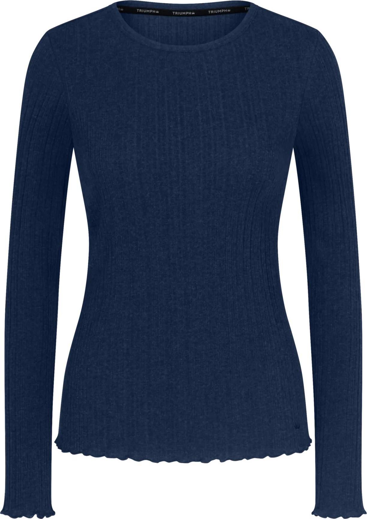 Triumph Versatile Rib Top LSL - Blue