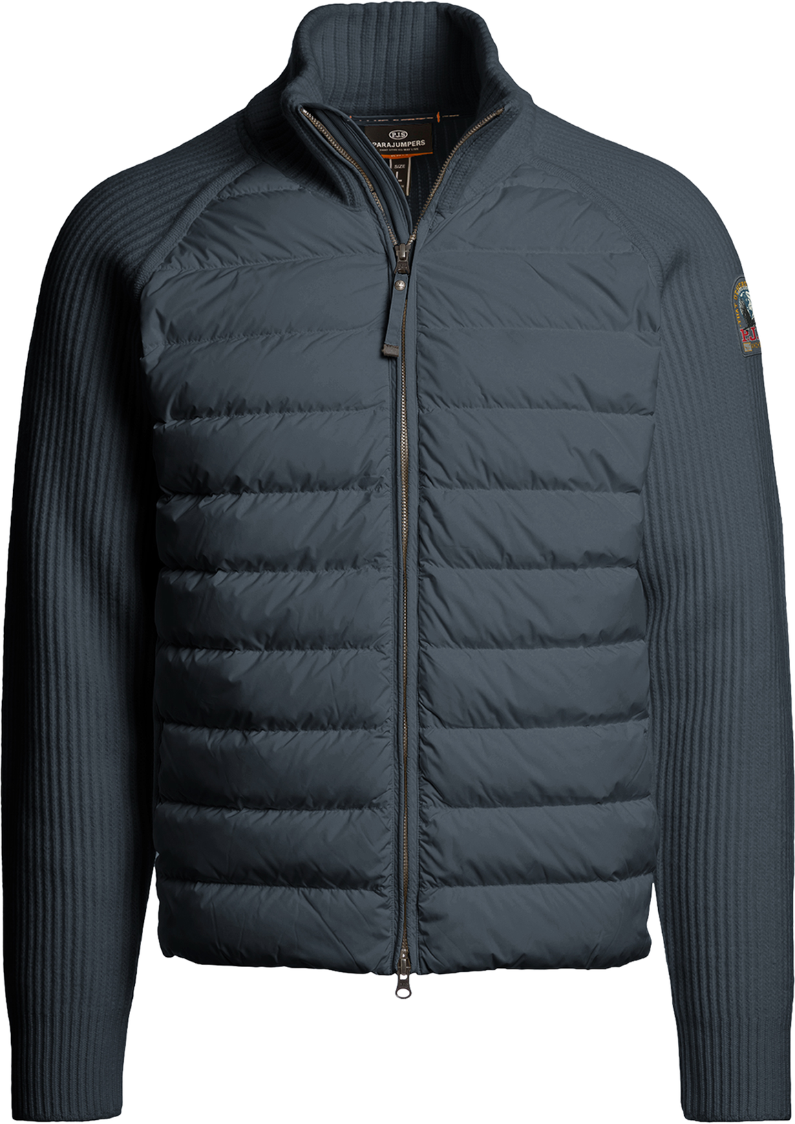Olmo Rib Knitted Hybrid Jacket Nine Iron
