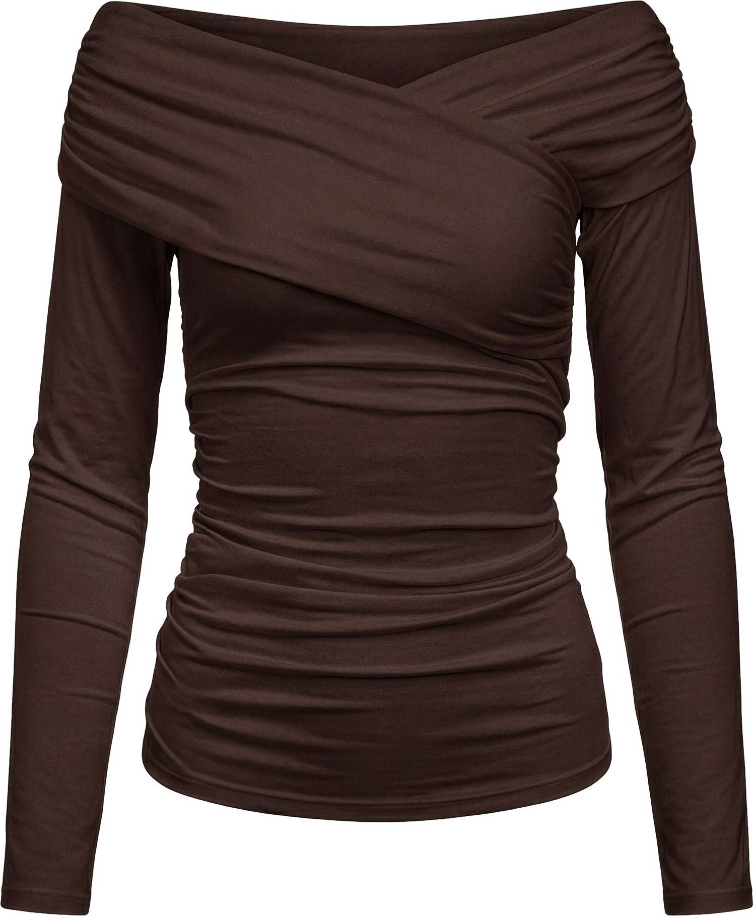 Object Crossover Off Shoulder Top