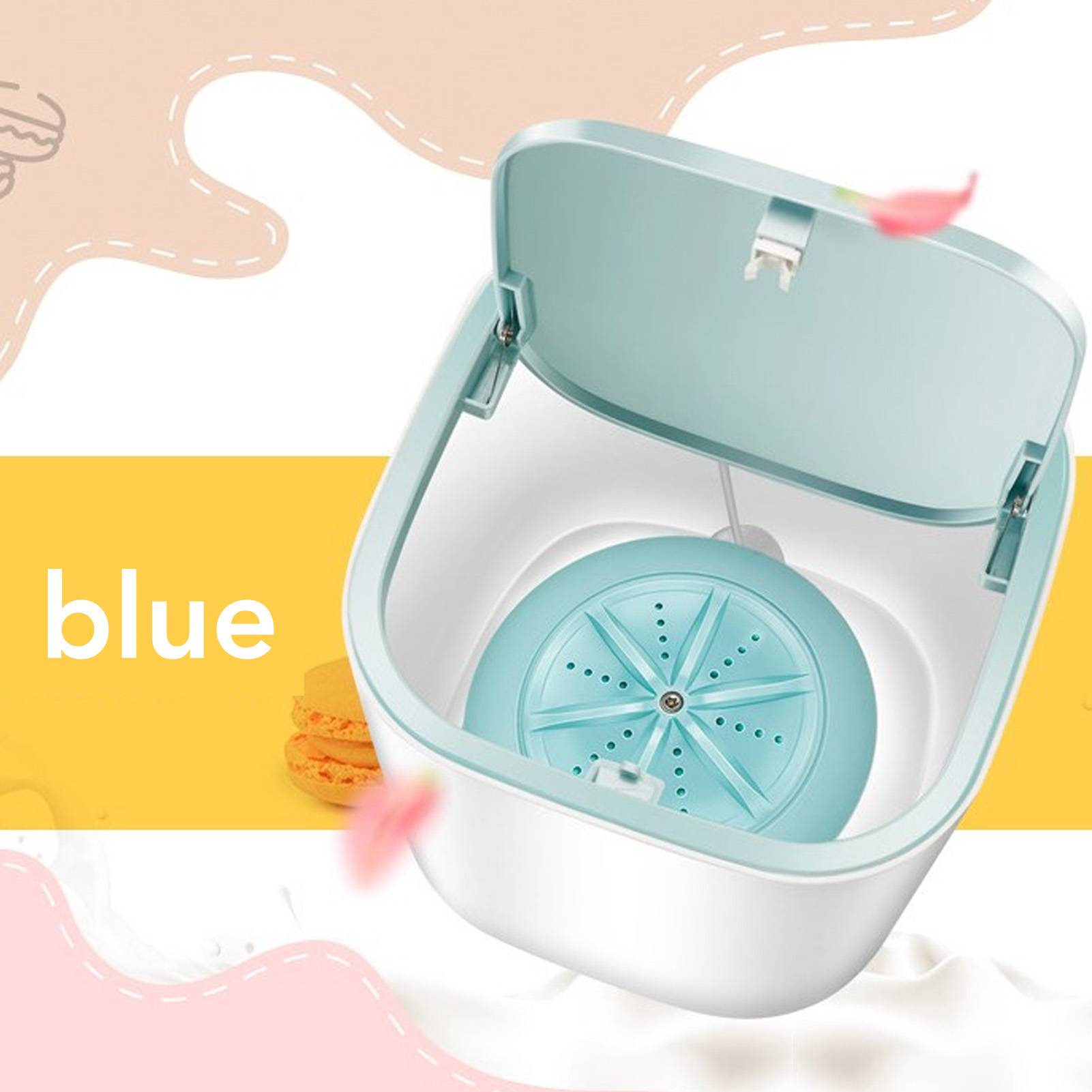 Portable Mini Ultrasonic Washing Machine