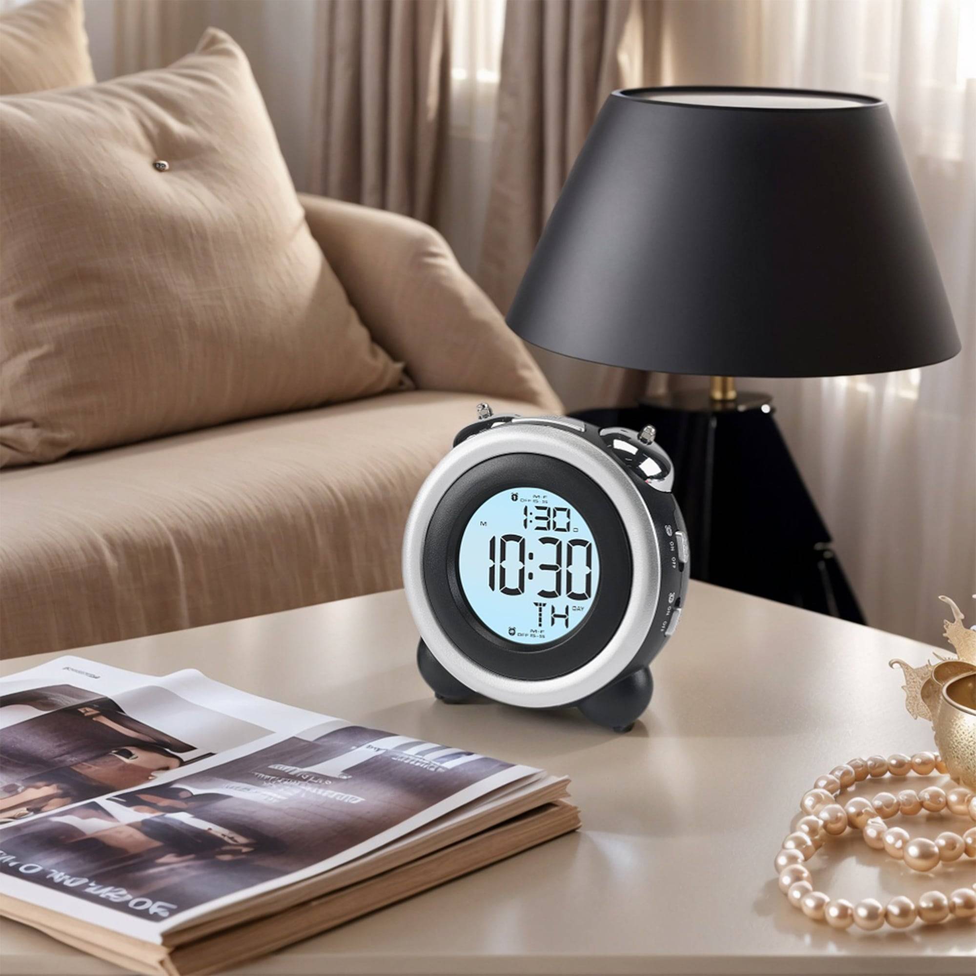 Large digital clock Unique Bargains Digital Alarm Clock Large LED Display