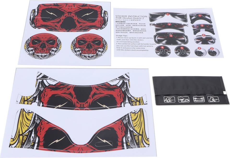 Pico 4 vr PVC VR Glasses Handle Sticker For Pico 4