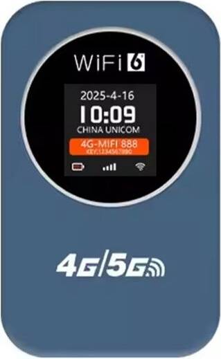 4G/5G Portable Wi-Fi Router - Blue
