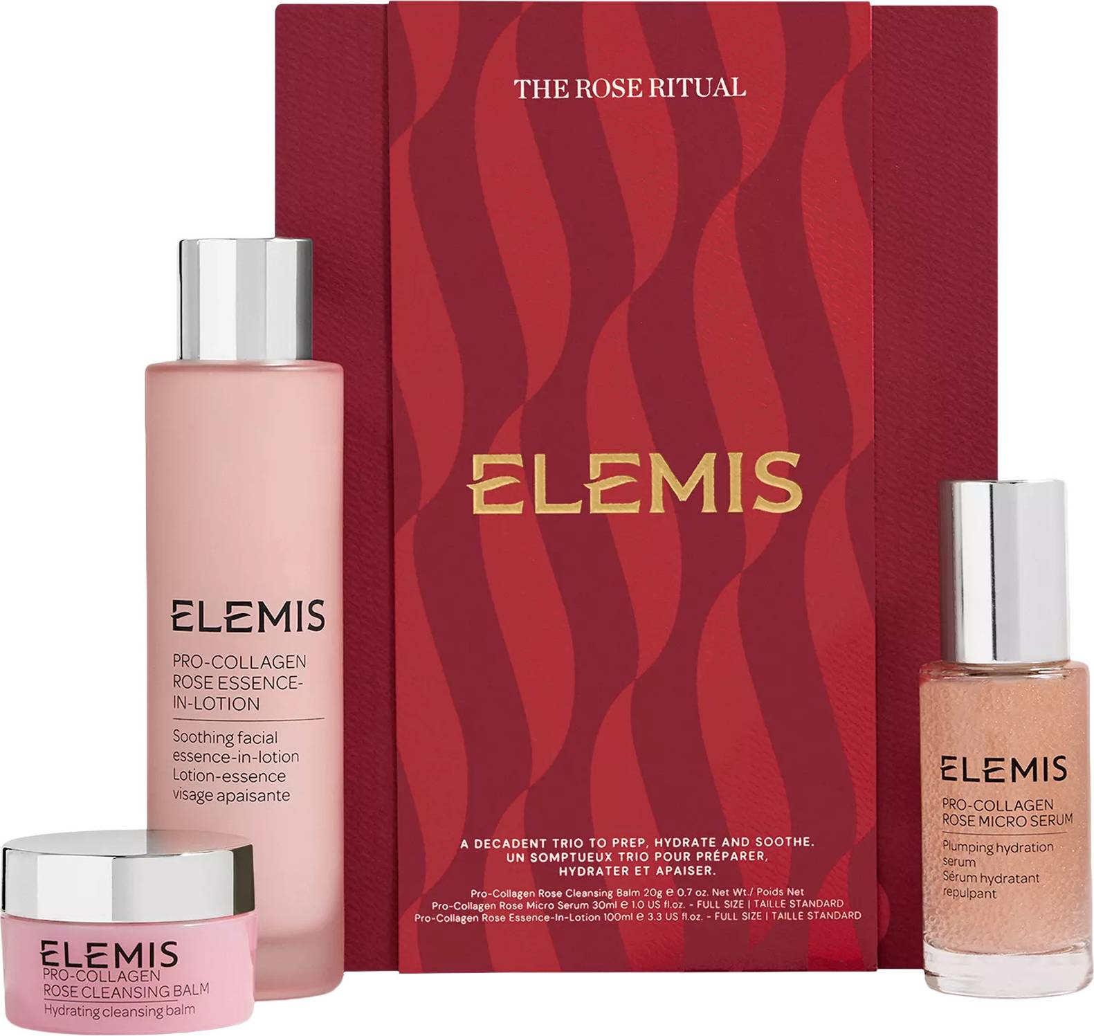 Ritual gift set Elemis The Rose Ritual Gift Set