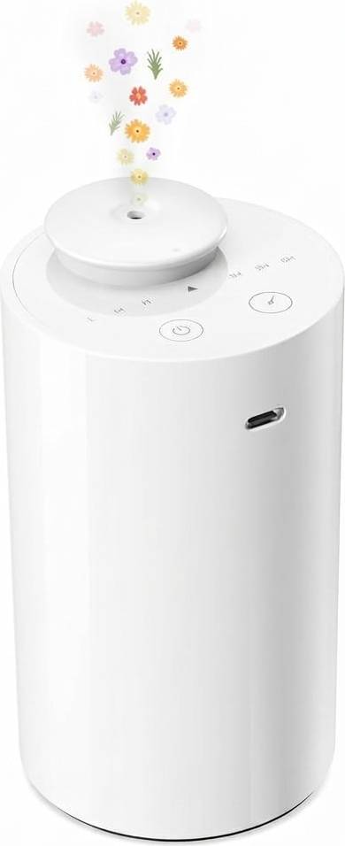 Scent diffuser Waterless Essential Oil Diffuser Mini Scent Machine