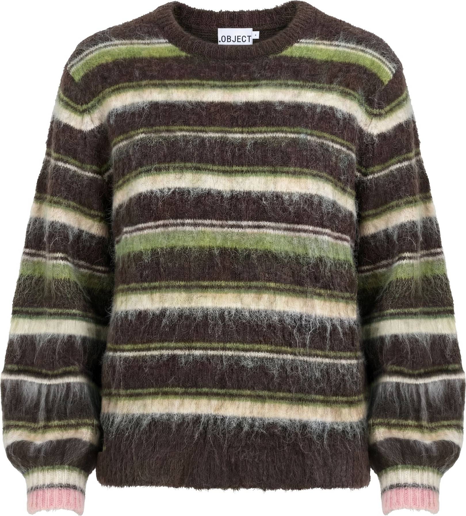 Object Gestreifter Strickpullover