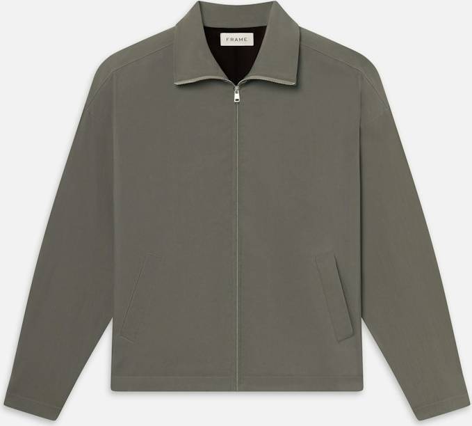 Frame Nylon Jacket Grey