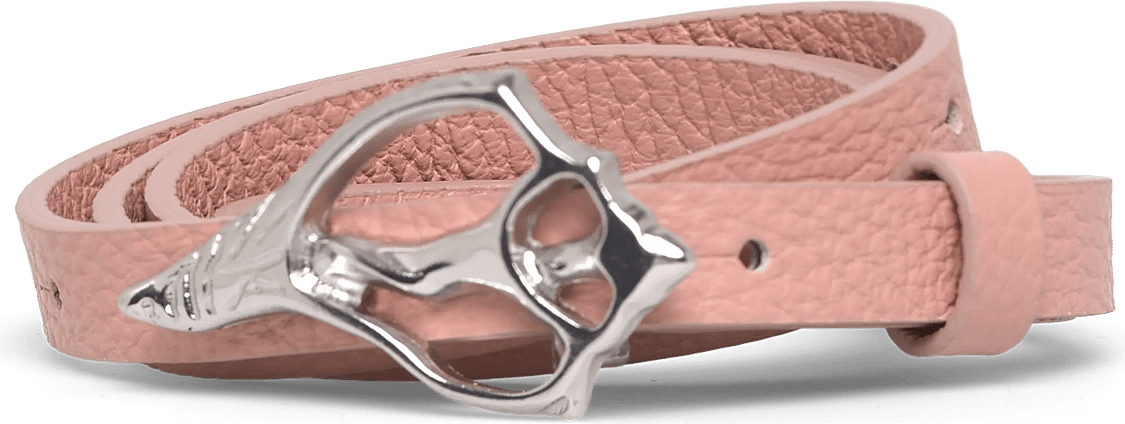 Rodebjer Petit Shell Pebble Belt - Pink