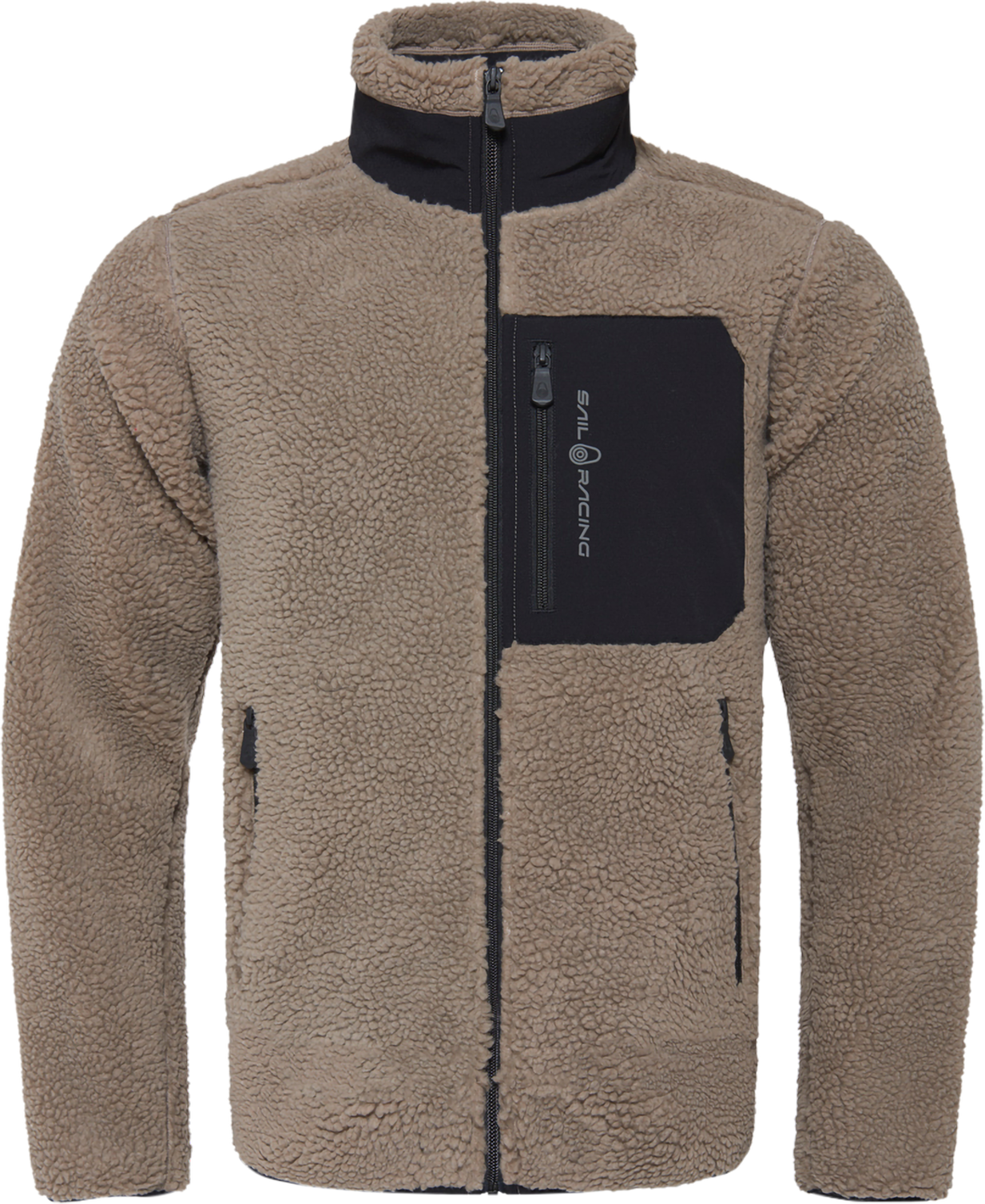 Sail Racing Bowman Pile Zip Jacket - Sand