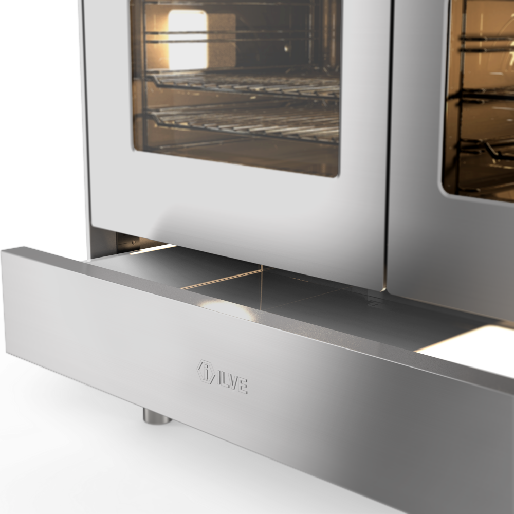 ILVE Pro Line LDBI09WSCM3 SS Induction Range Cooker
