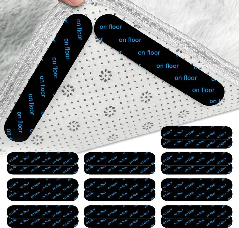 Rug grippers for carpet Reusable Anti-Slip Rug Grippers 20 Pack