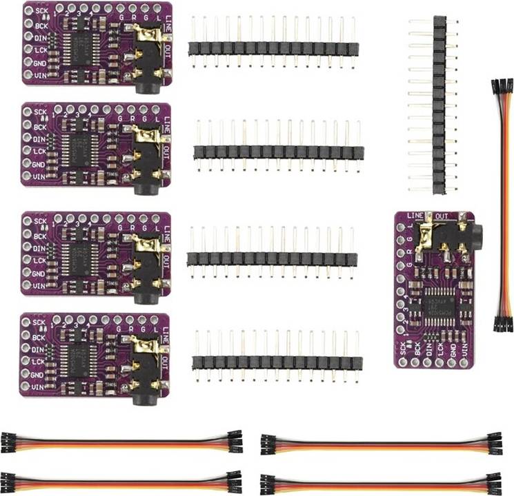 Decoder Istovo 5PCS PCM5102A Digital Audio DAC Decoder Module