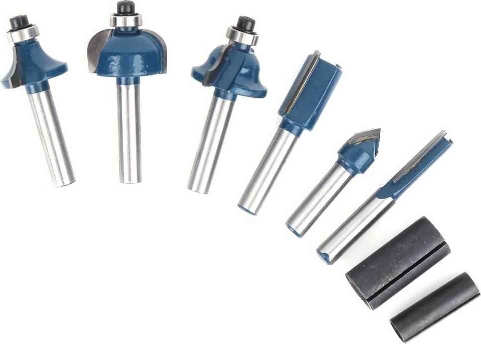 Router bit set Neoglint 8Pcs Router Bit Set Woodworking Milling Cutter