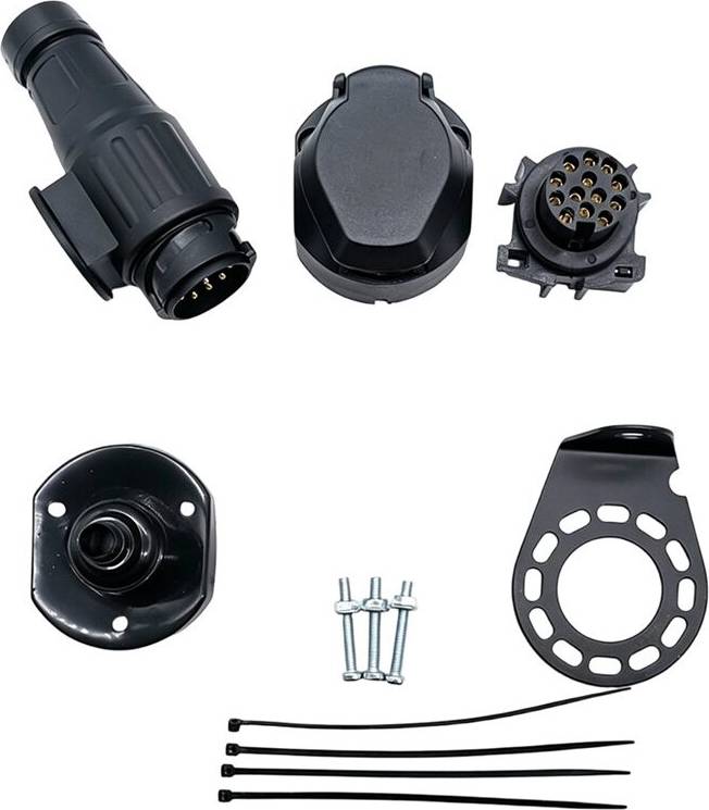 13 pin trailer plug 13-Pin Trailer Plug Socket Complete Kit