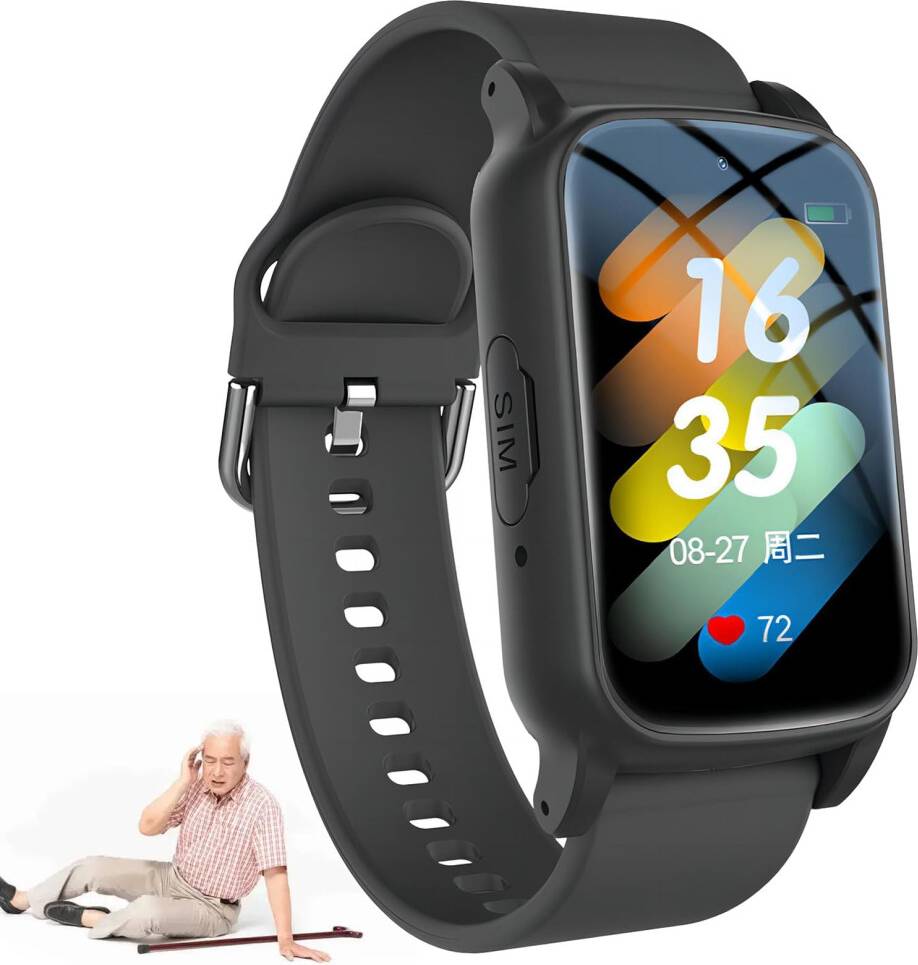 Elderly Smartwatch GPS Tracking SOS Button