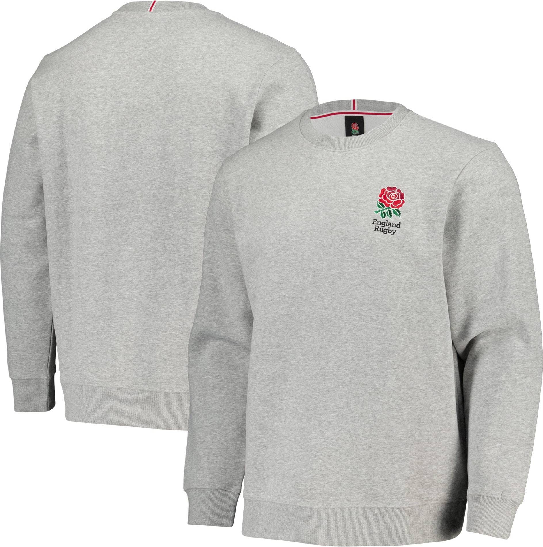 England Rugby Essentials Crew Sweatshirt - Grey