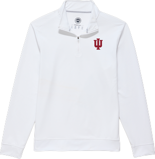 Flag & Anthem Indiana Ridge Performance 1/4-Zip Large White
