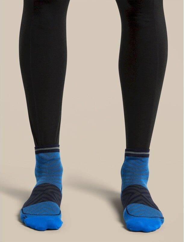 Merino Run+ Ultralight Mini Calze Da Running - Blu