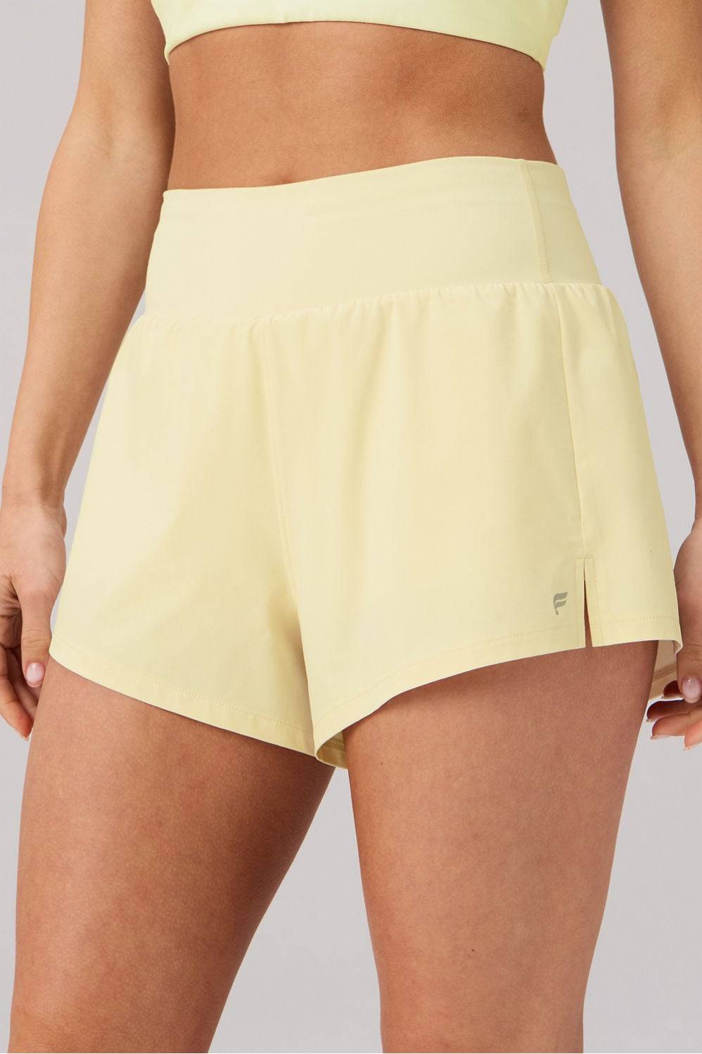 Fabletics Sunchaser Athletic Shorts Butter Plus Size 3X