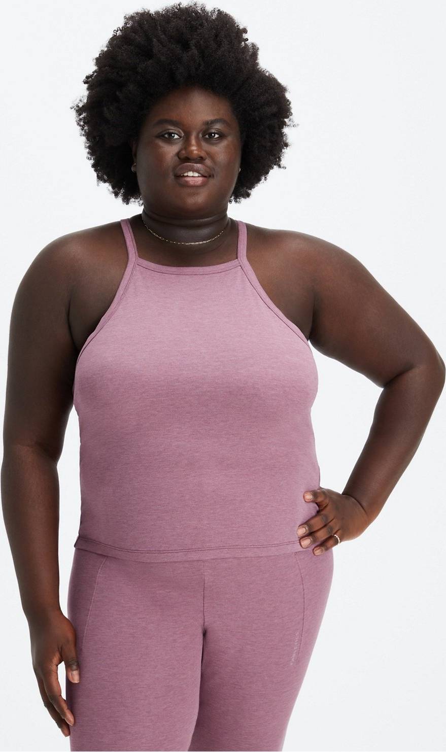 Fabletics Live-In Tanktop Mit Neckholder Rot
