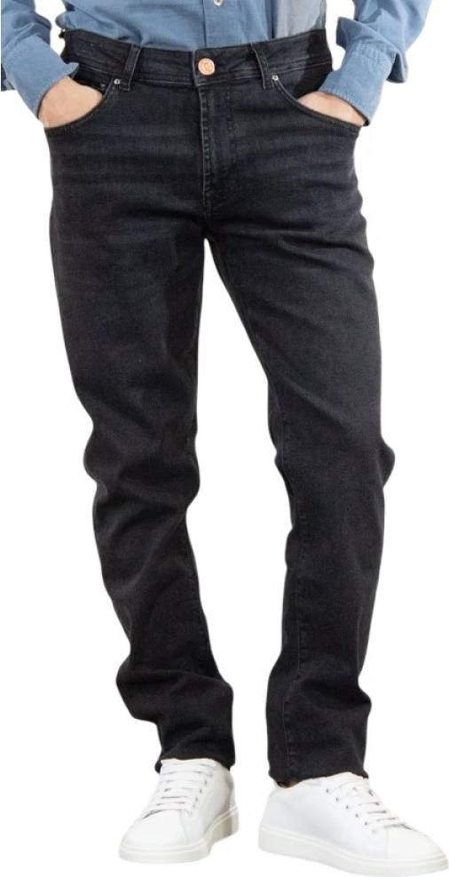Manuel Ritz Jeans Herre - Sort